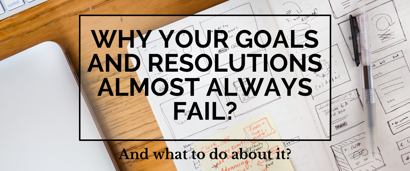 BLOG | Why Your Goals And Resolutions Almost Always Fail - And What To Do About It?